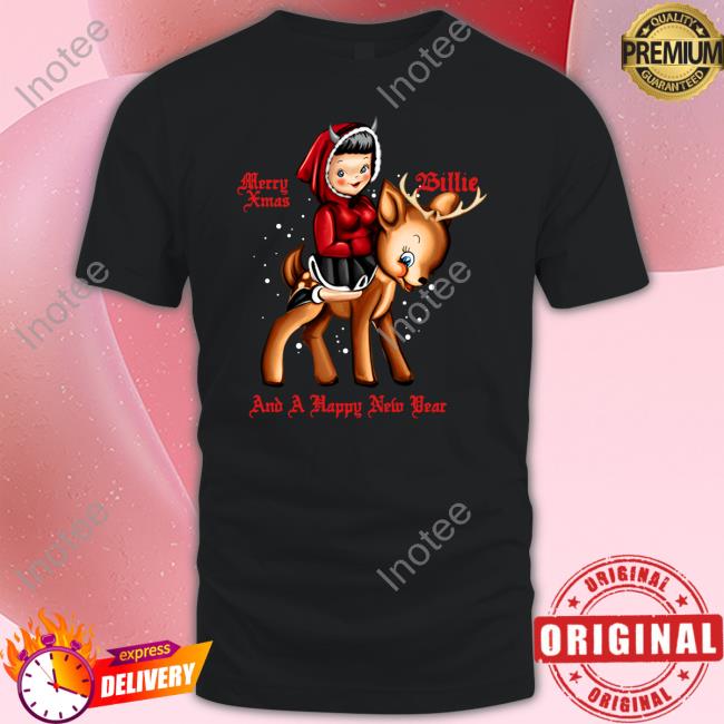 Billie Eilish Store Merry Xmas Shirt