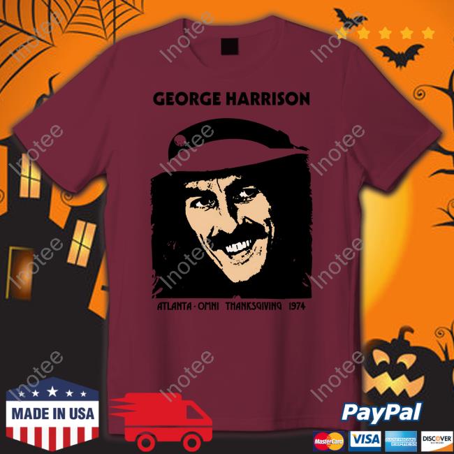 George Harrison Atlanta Omni Thanksgiving 1974 Long Sleeve Tee George Harrison Atlanta Omni Thanksgiving 1974 Shirt