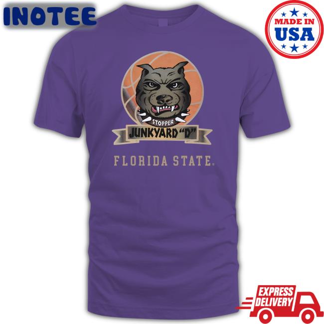 Garnet & Gold Merch Junkyard D Florida State T Shirts Junkyard D Florida State Sweatshirt