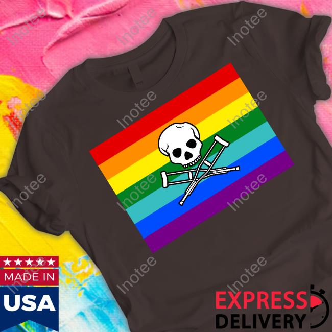 Jackassworld Lgbtqia Flag Shirts