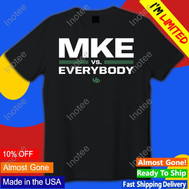 Under Dog Merch Mke Vs. Everybody Long Sleeve Tee Shirt