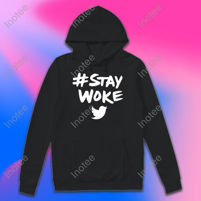 Jack Dorsey Wearing Stay Woke Twitter Tee Shirt Elon Musk