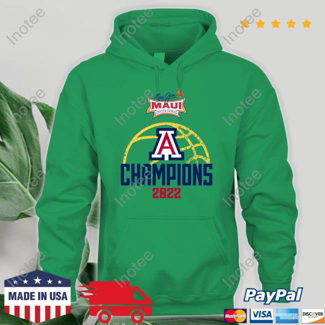 Maui Invitational Champions 2022 Shirt Arizona Basketball Maui Champions 2022 Shirt