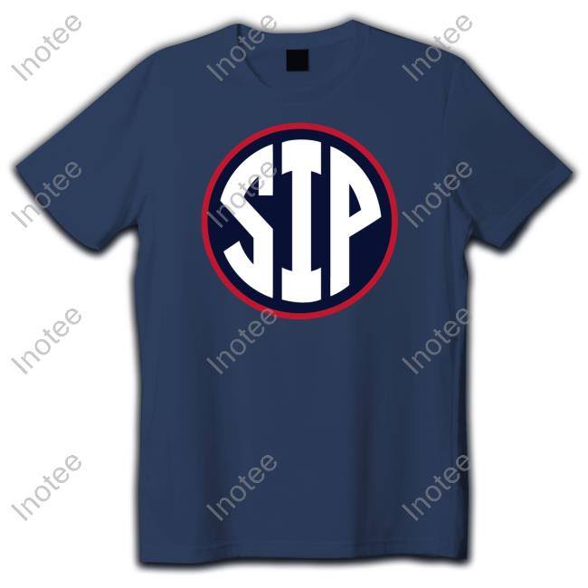 Ole Miss Rebels Sip Circle Logo T Shirt