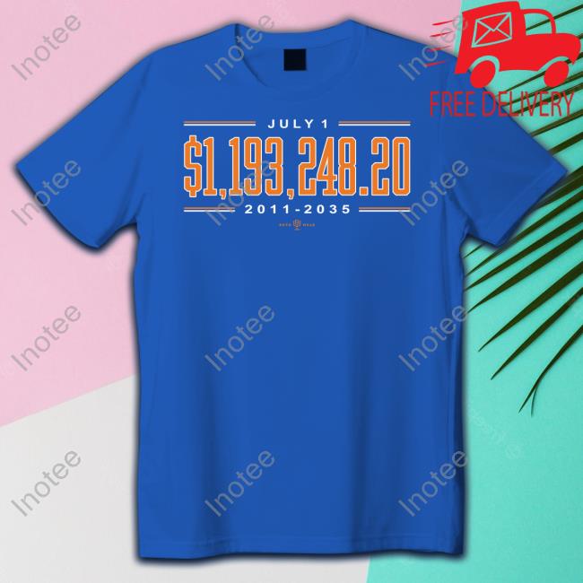 July 1 $119324820 2011 2035 Tee Shirt