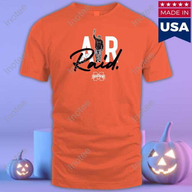 Mike Leach Msu Air Raid Tees