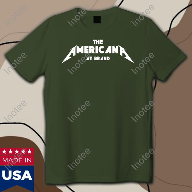 The American At Brand T-Shirt The American At Brand Tee Shirt