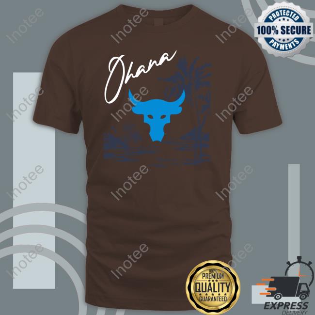 Dwayne Johnson Wearing Ohana Project Rock Transport Shirt Raptv