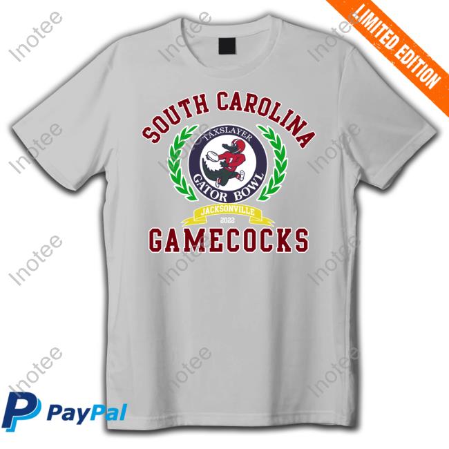 South Carolina Taxslayer Gator Bowl Jacksonville 2022 Gamecocks Shirts