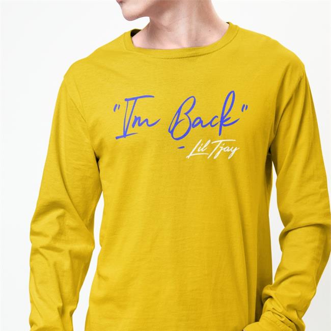 Liltjayofficial Merch I'm Back Lil Tjay Hoodie Sweatshirt