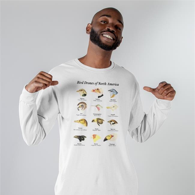 Birds Aren't Real Store Drone Field Guide Sweatshirt