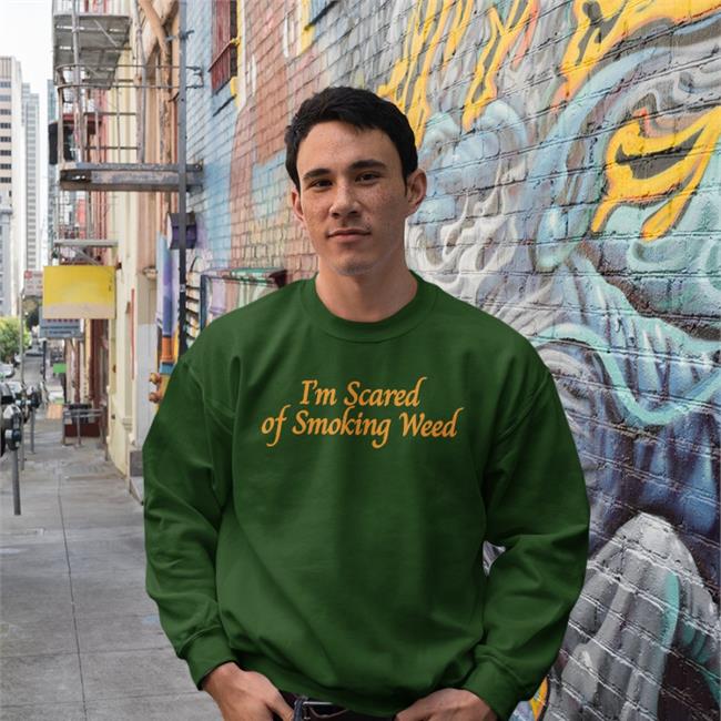 I'm Scared Of Smoking Weed Shirt Henry Jawnson
