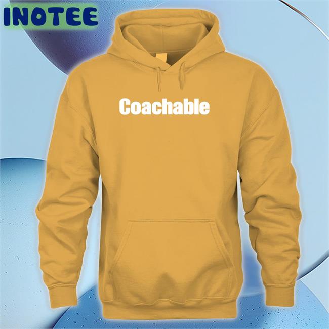 Coachable T Shirt