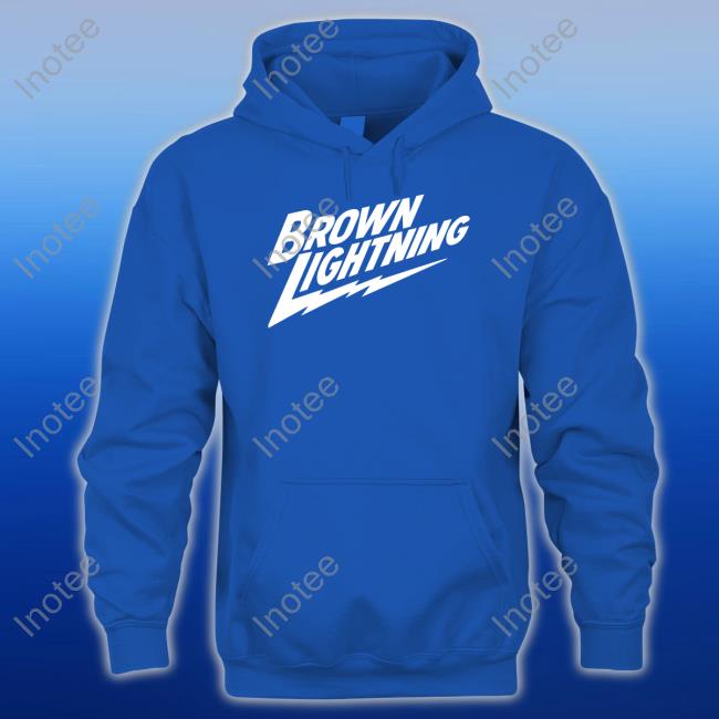Lamorne Shop Brown Lighting Long Sleeve T Shirt Lamorne Morris Lamorne Brown Lighting Hoodie