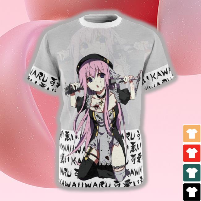 Lucille White Sexy Bad Anime Nun Unisex Aop Cut & Sew Sweaters