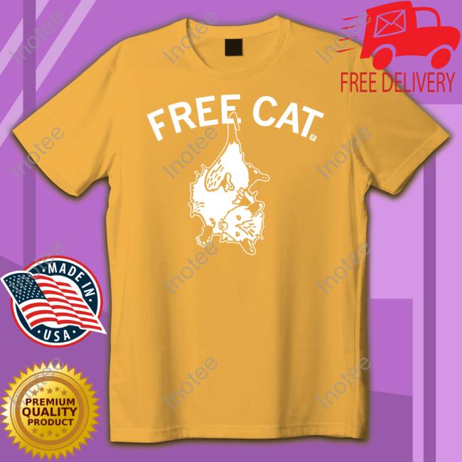 Raygunsite Merch Free Cat Didelphis Virginiana Shirt