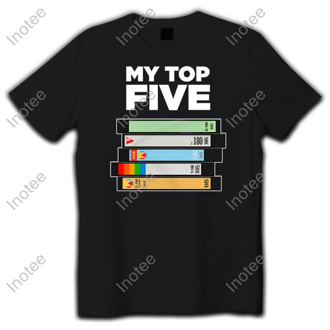 My Top Five Tee Shirt Zero Edition Store