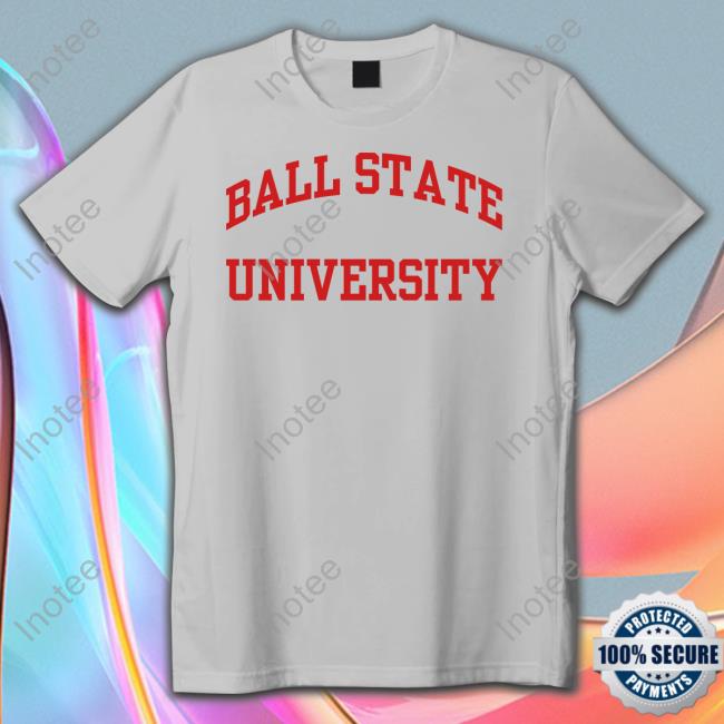 David Letterman Ball State University Tee Shirt