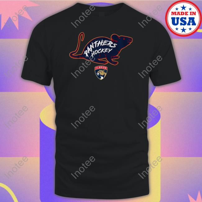Florida Panthers 2023 Stanley Cup Playoff Rat Long Sleeve Tee