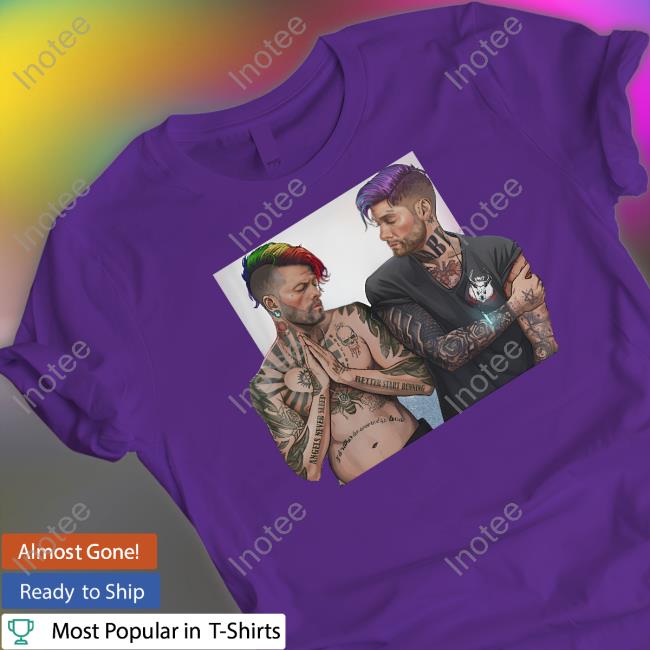Jackiedeeart Destiel Rock Duo New Shirt