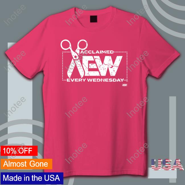 Acclaimed Every Wednesday Pink Tee Shirt