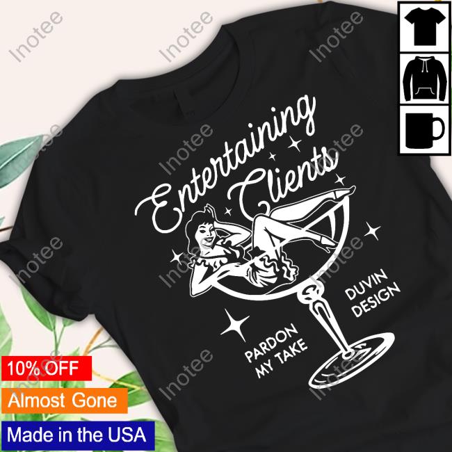 Barstoolbigcat Pmt X Duvin Entertaining Clients T-Shirt