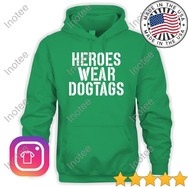 Heroes Wear Dog Tags Long Sleeve T Shirt Lara Logan