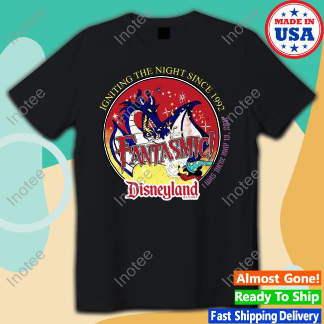 Igniting The Night Since 1992 I Was There May 13 2017 Fantasmic Disneyland Resort Tank Top