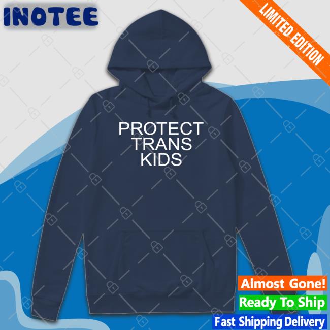 Elijahschaffer Don Cheadle Wearing Protect Trans Kids Long Sleeve T Shirt