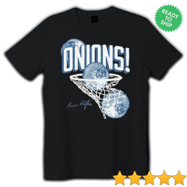 Bill Raftery Onions Hoop White shirt