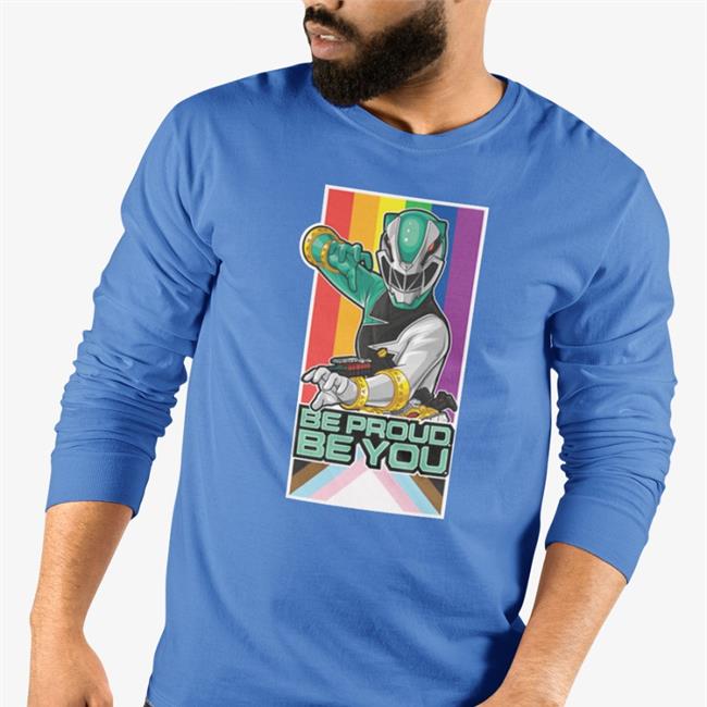 Power Rangers Be Proud Be You Pride Soft Hoodie Sweatshirt Ranger Nation The Trevor Project