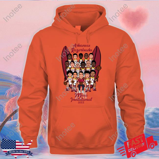 Arkansas Razorbacks Alohogs Maui Invitational 2022 Shirt Official Arkansas Razorbacks Maui Invitational 2022 Hoodie