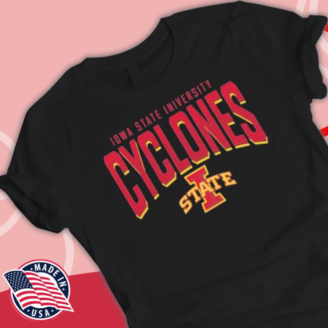 Iowa State Cyclones Champion Arched High Density Shirt