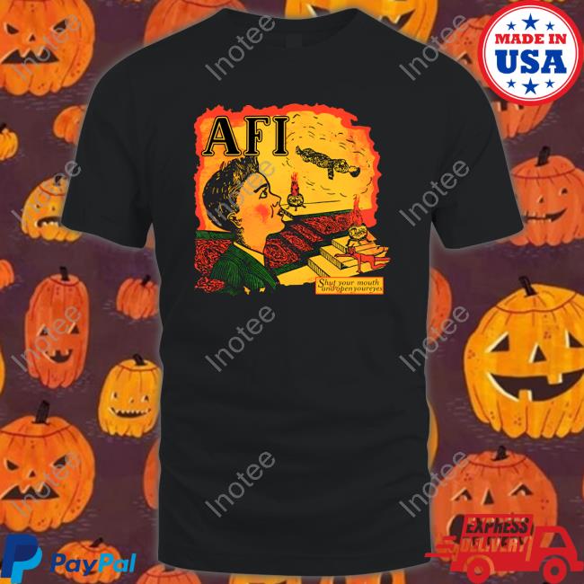 Afi Shut Your Mouth And Open Your Eyes Hoodie
