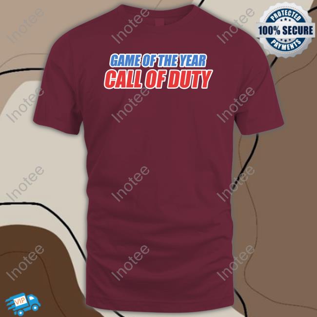 Game Of The Year Call Of Duty Tee Shirt Mega64 Merch Game Of The Year Call Of Duty Hoodie