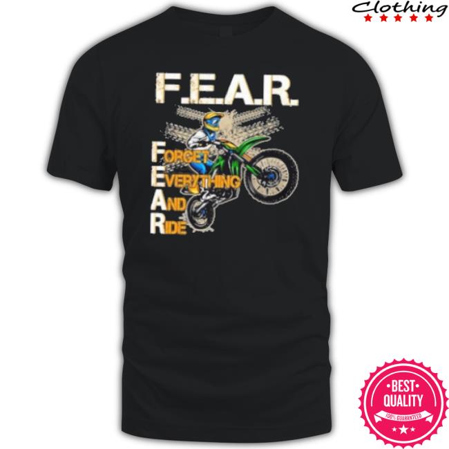 Design Dirtbike Motocross Forget Everything And Ride Mx Pullover Shirt