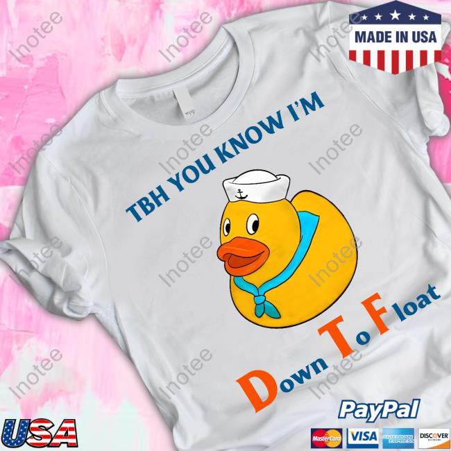 Jmcgg Tbh You Know I'm Down To Float Long Sleeve Tee Shirt