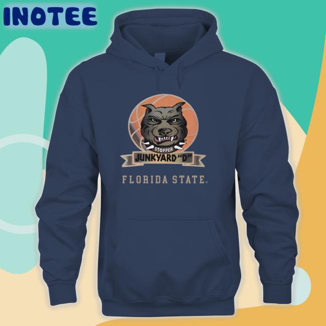 Garnet & Gold Merch Junkyard D Florida State T Shirts Junkyard D Florida State Hoodie