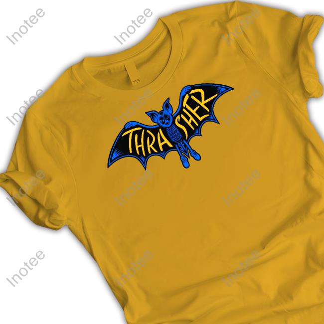 Think Empire Store Thrasher Bat Long Sleeve T Shirt