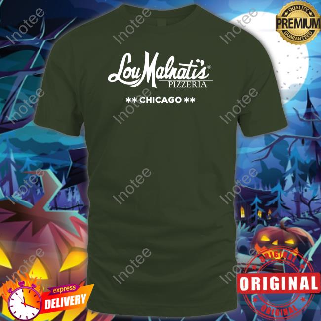 Lou Malnati's Pizzeria Chicago Long Sleeve T Shirt Dan Le Batard Show With Stugotz Lou Malnati's Pizzeria Chicago Tee