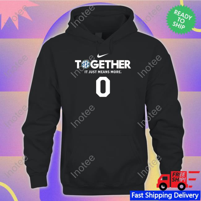 Uga Together It Just Means More Shirt Together It Just Means More Tee Shirt