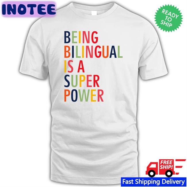 Being Bilingual Is A Super Power Hoodie Katietoppel