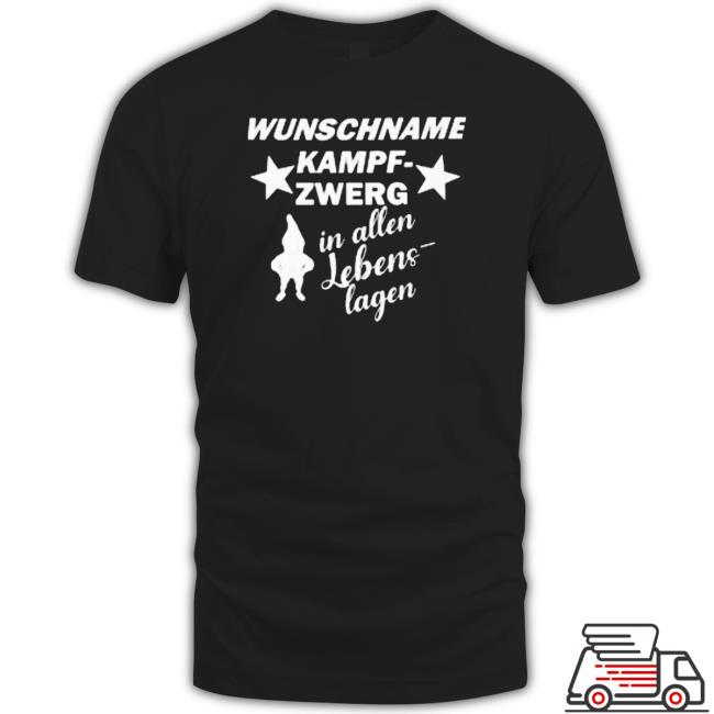 Wunschname Kampfzwerg In Allen Lebenslagen Hoodie
