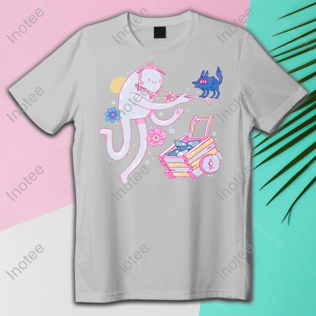 Dajonacevedo Snow Rock And Fire Pup Tee Shirt Adventuretime