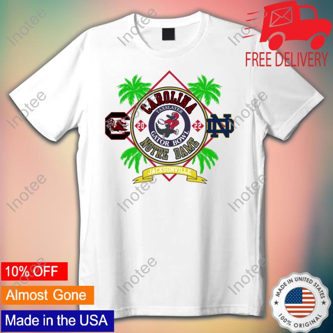 Carolina Taxslayer Gator Bowl Notre Dame Jacksonville Long Sleeve T Shirt