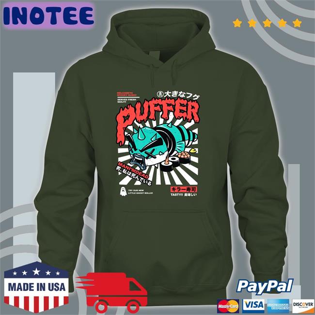 Big Puffer Ghost Roll Tee Shirt 3Blackdot Big Puffer T Shirts