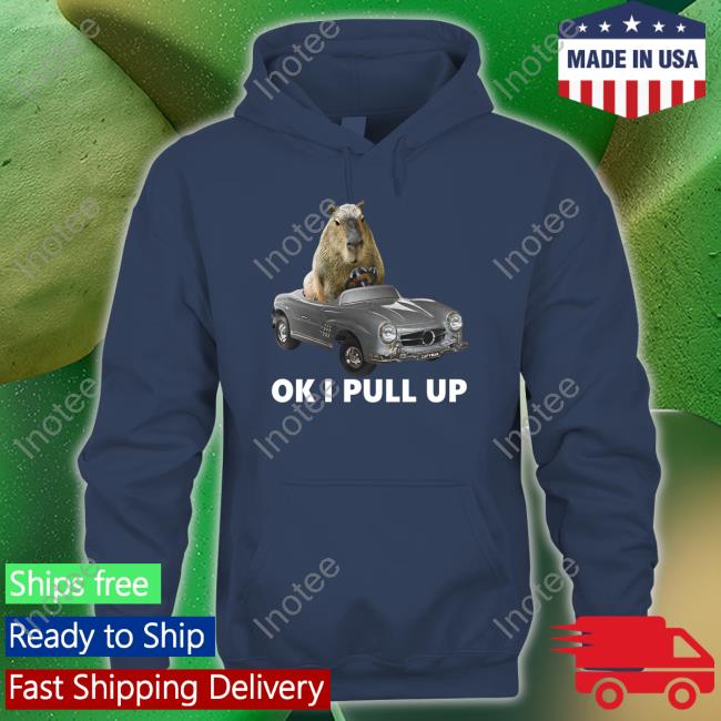 Capybara Car Tee Shirt Capy Car Shirt