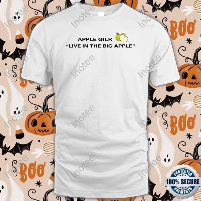 Poorly Translated Shirts Apple Gilr Live In The Big Apple Sweatshirt
