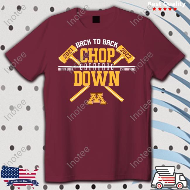Minnesota Golden Gophers Back-To-Back Paul Bunyan Axe Winner Funny T Shirt