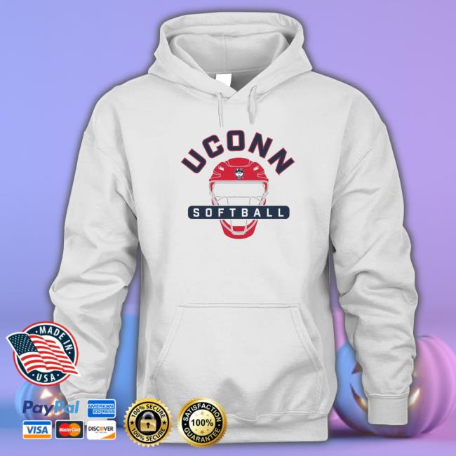 Uconn Huskies Team Catcher Softball T-Shirt